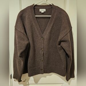 Velvet by Graham & Spencer Brown Cardigan